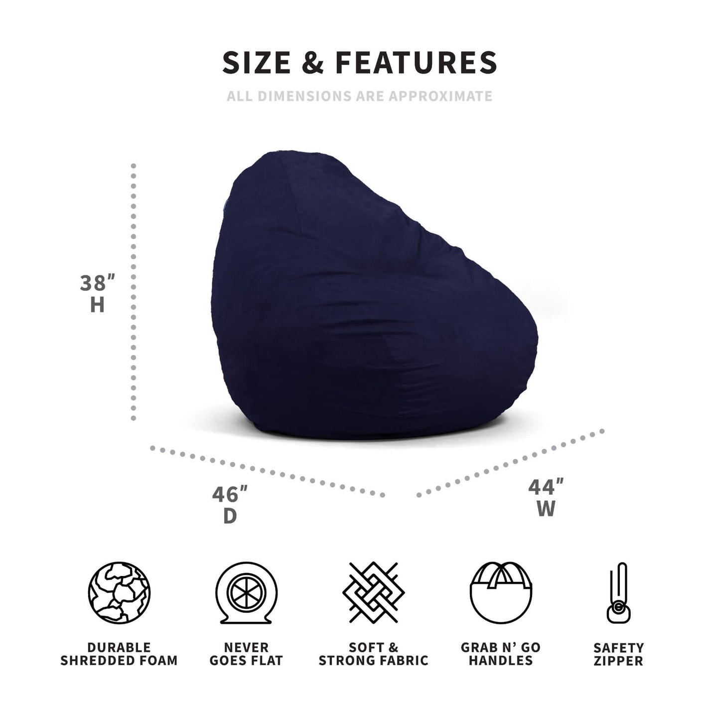 Lotus Bean Bag Chair