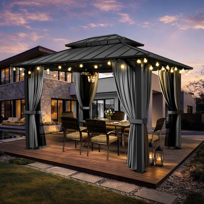 Aera Permanent 10FT x 12FT Hardtop Gazebo