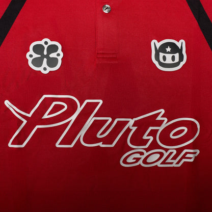 TEAM PLUTO POLO | CRIMSON