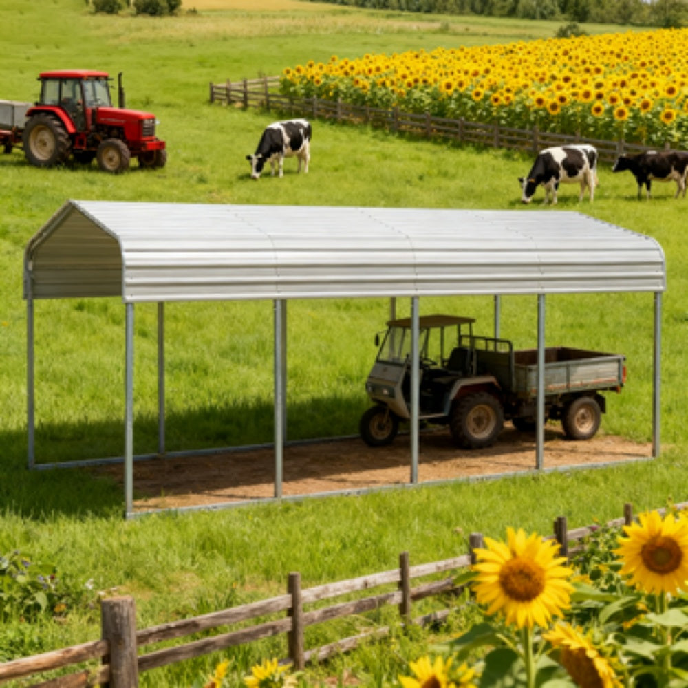 11FT x 20FT Heavy-Duty Metal Carport