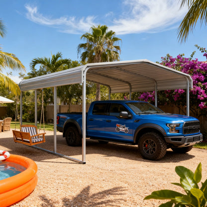 11FT x 20FT Heavy-Duty Metal Carport