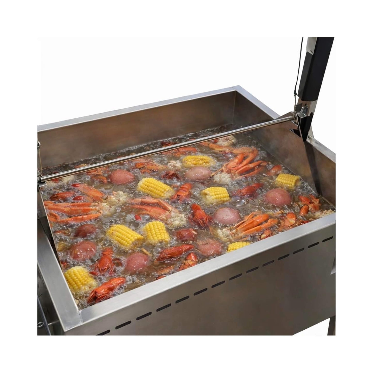 12-Gallon Commercial Outdoor Propane Deep Fryer with Cart