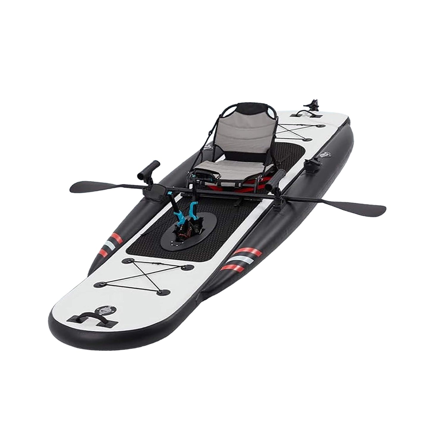 Premium 12FT Lightweight Inflatable Fishing Kayak with Pedal System