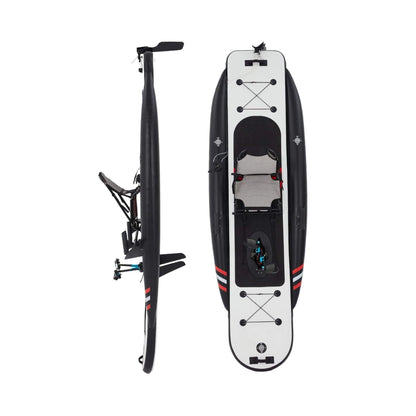 Premium 12FT Lightweight Inflatable Fishing Kayak with Pedal System