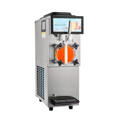 12L Commercial Single Tank Stainless Steel Slushy Machine with Touchscreen