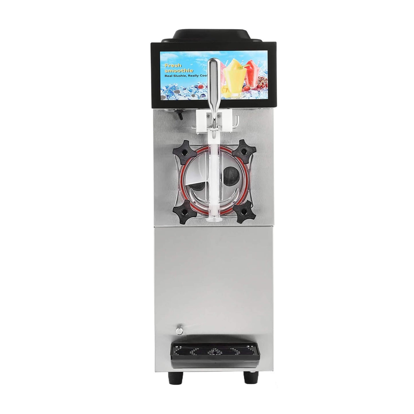 12L Commercial Single Tank Stainless Steel Slushy Machine with Touchscreen