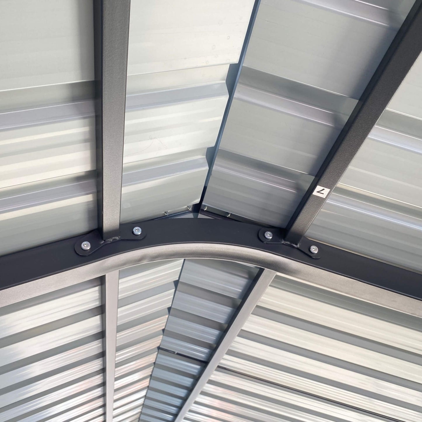 12' x 20' FT Alora Heavy-Duty Metal Carport With Galvanized Steel Roof