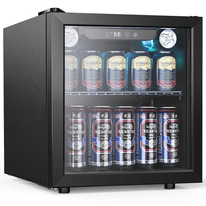 1.3 CU. FT. Beverage Refrigerator Mini Fridge Cooler W5836H