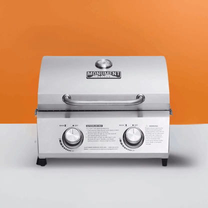 Stainless Tabletop Propane Gas Grill
