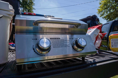 Stainless Tabletop Propane Gas Grill