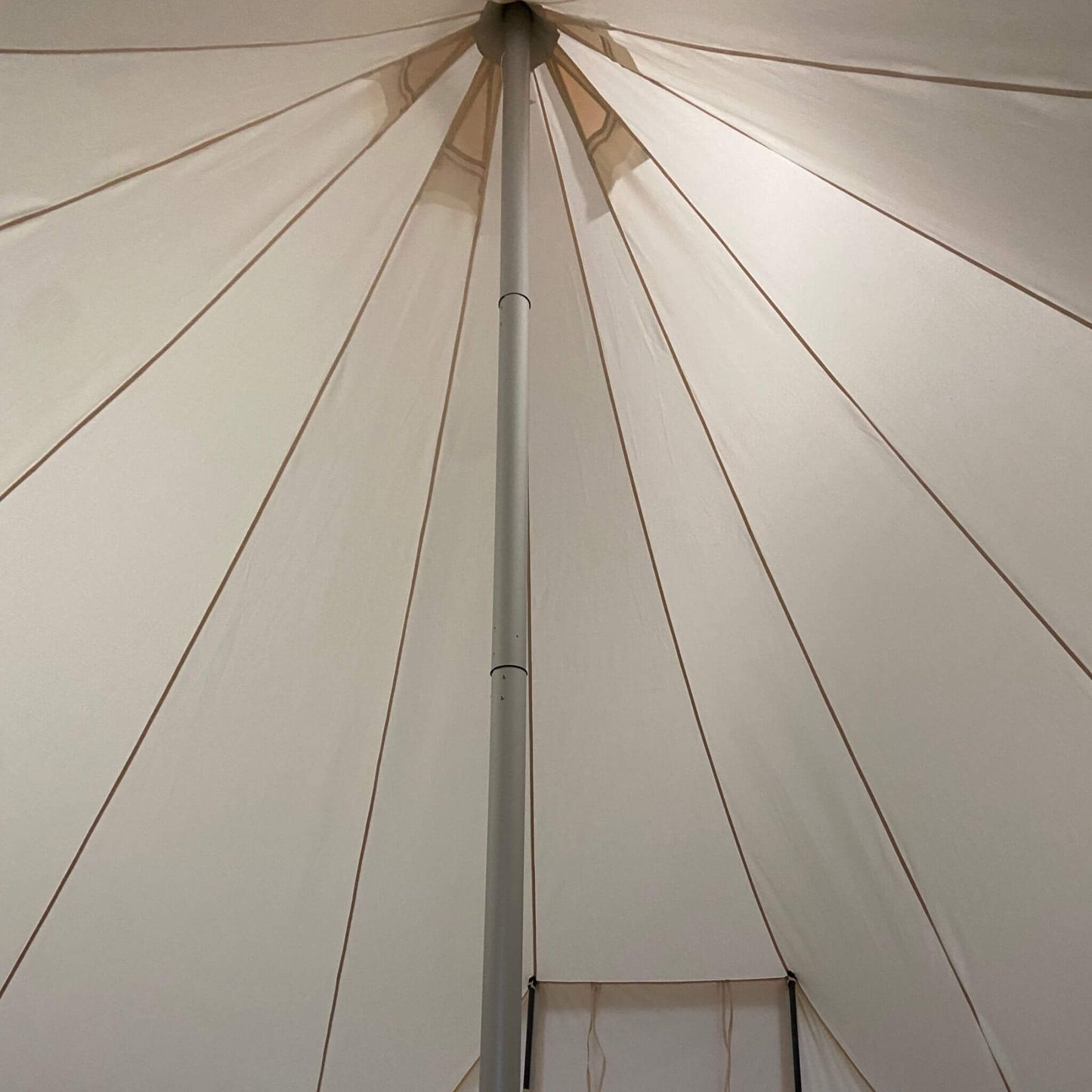 13' x 19' FT Extra Large Heavy-Duty Outdoor Four Seasons Glamping Canvas Bell Yurt Tent