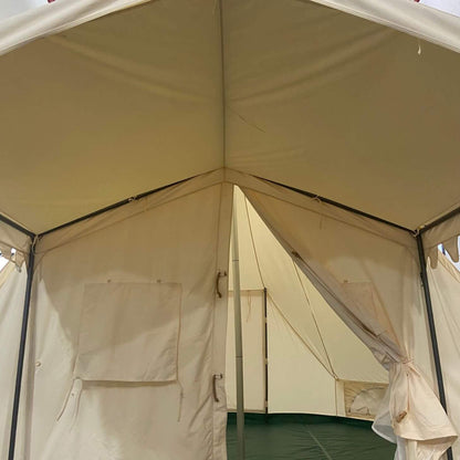 13' x 19' FT Extra Large Heavy-Duty Outdoor Four Seasons Glamping Canvas Bell Yurt Tent