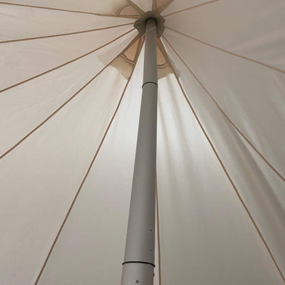 13' x 19' FT Extra Large Heavy-Duty Outdoor Four Seasons Glamping Canvas Bell Yurt Tent