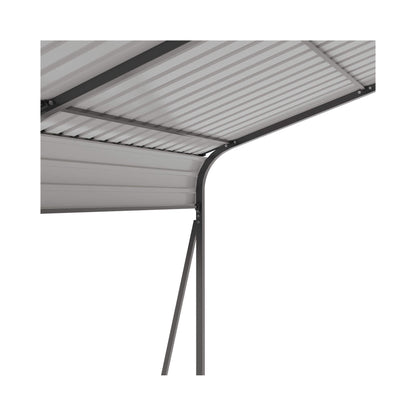 13' x 26' FT Alora Heavy-Duty Weather-Resistant Outdoor Carport With Protective Film