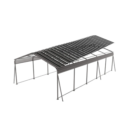 13' x 26' FT Alora Heavy-Duty Weather-Resistant Outdoor Carport With Protective Film