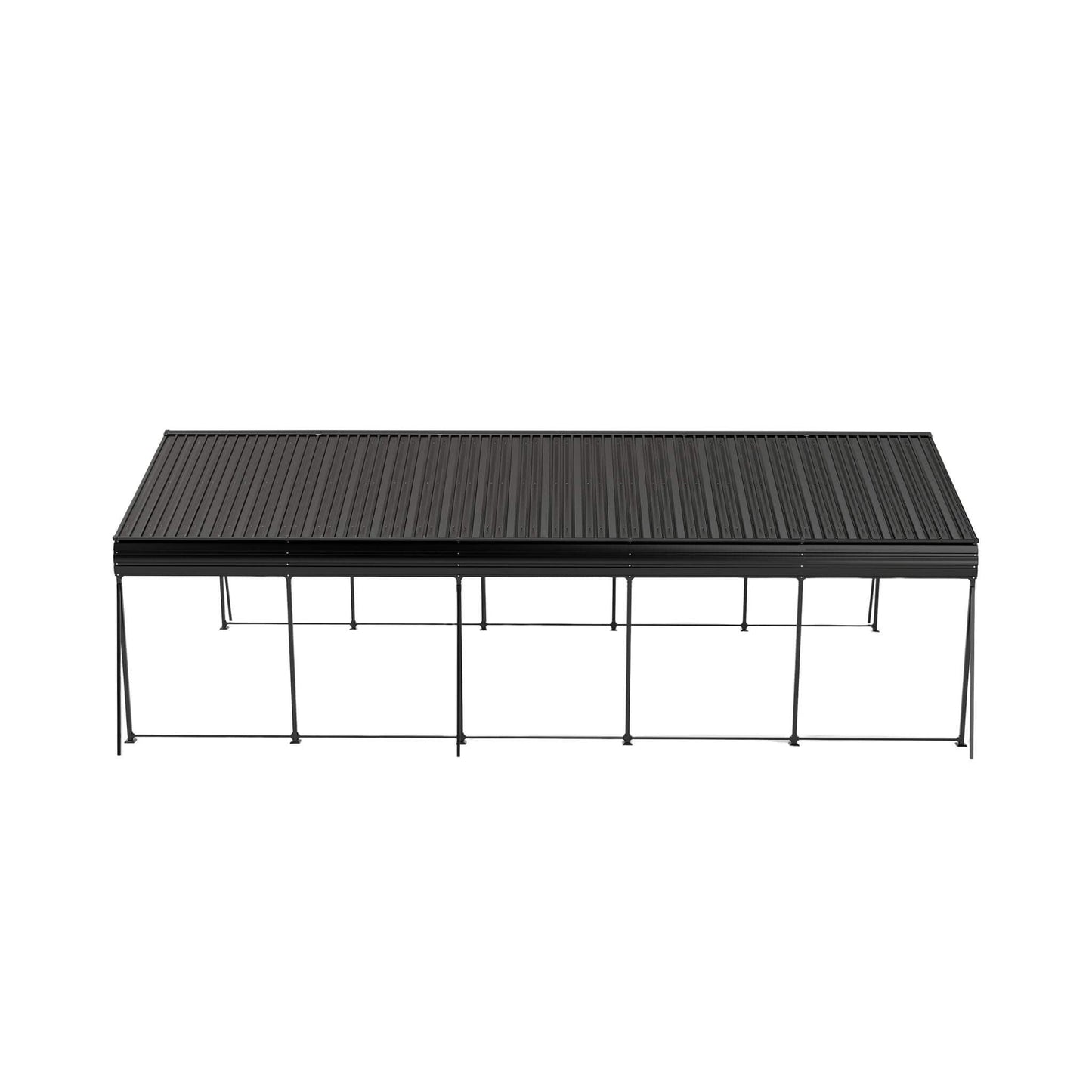 13' x 26' FT Alora Heavy-Duty Weather-Resistant Outdoor Carport With Protective Film