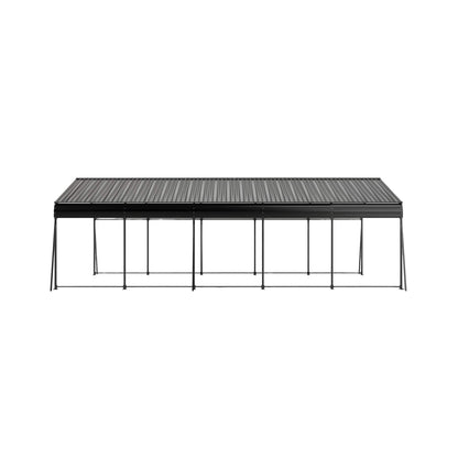 13' x 26' FT Alora Heavy-Duty Weather-Resistant Outdoor Carport With Protective Film