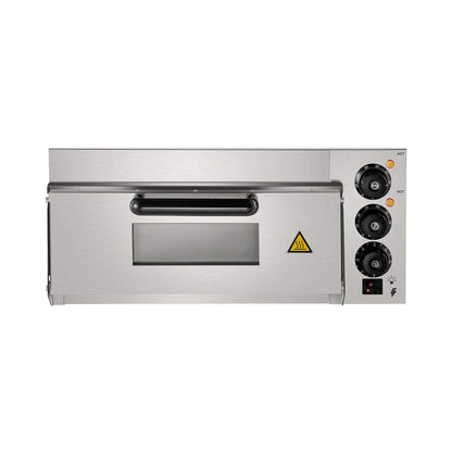 14-Inch Electric Single Deck Countertop Commercial Pizza Oven