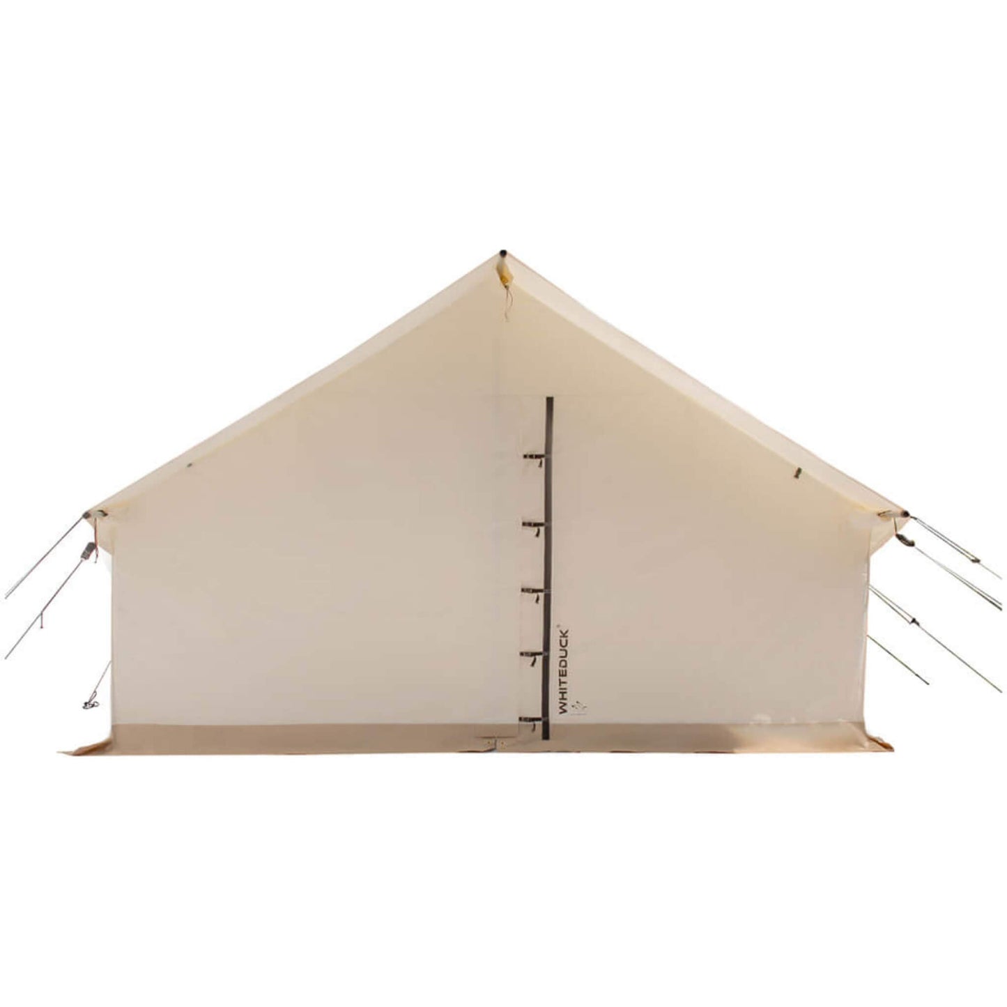 14FT x 16FT White Duck Alpha Pro Four Season Wall Tent w/ PVC Floor and Aluminum Frame