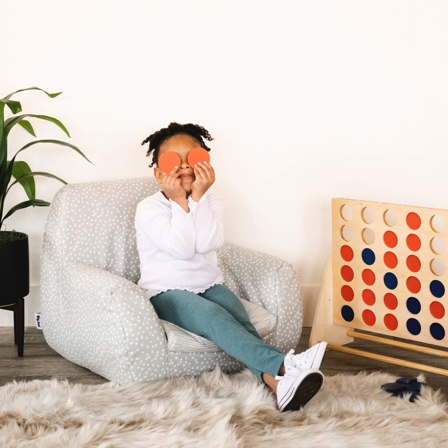Mid Mod Bean Bag Chair