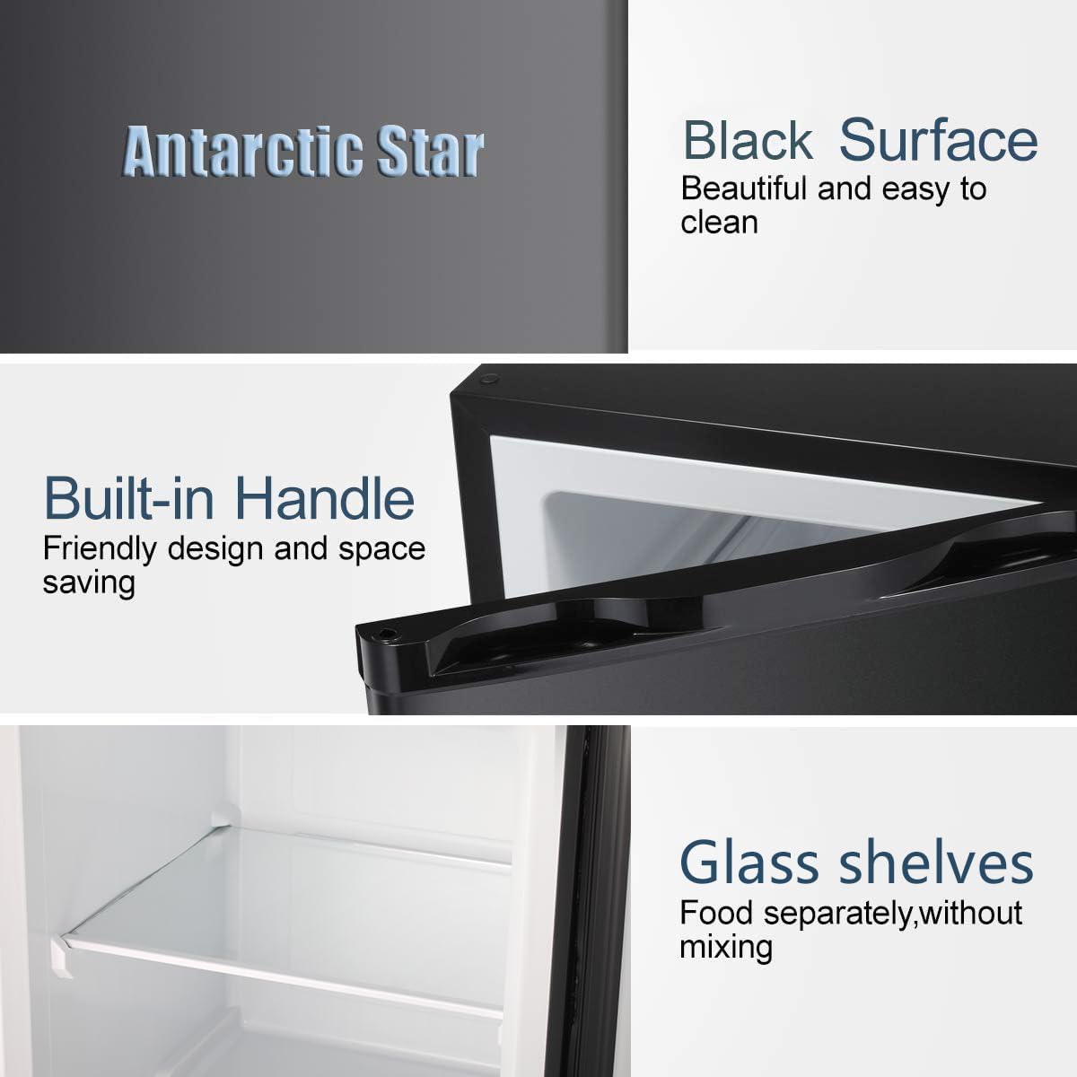 1.6 2.6 3.2 CU FT Mini Fridge with Freezer