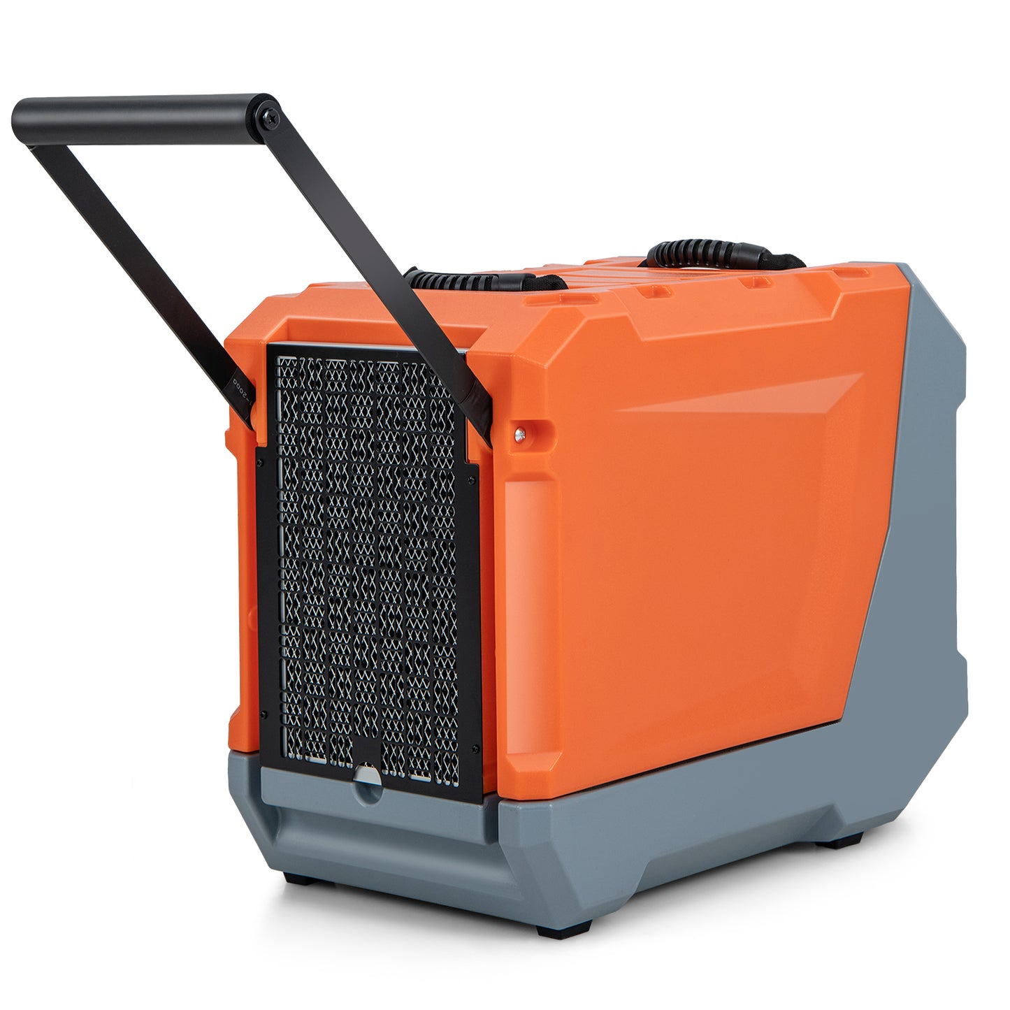 180 Pints/Day Commercial Dehumidifier with Pump and Drain Hose - Orange