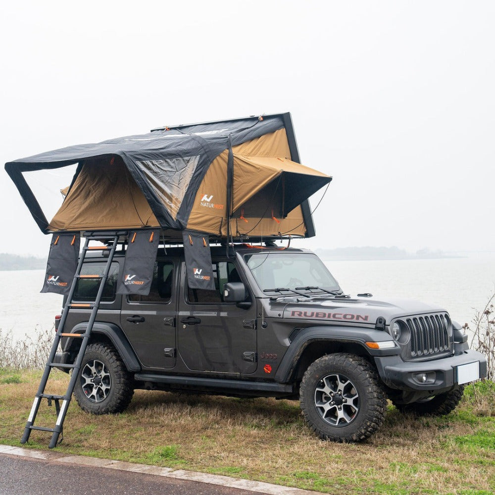 Naturnest Sirius 2 Premium 2XL 3-Person Clamshell Rooftop Tent