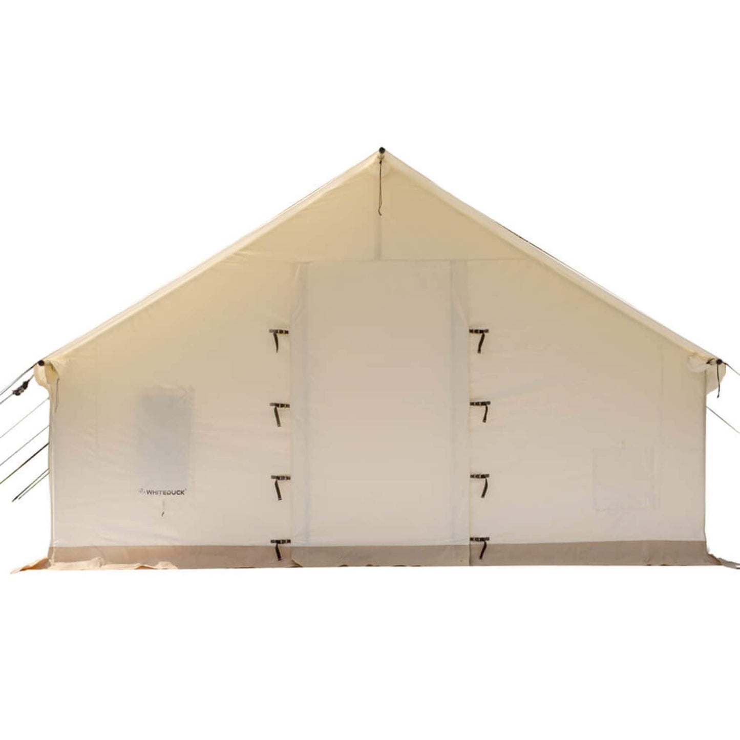 16FT x 20FT White Duck Alpha Pro Wall Tent with Heat Resistant Silicone-Coated Stove Jack