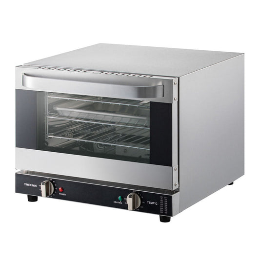 Heavy-Duty Commercial Stainless Steel Countertop Convection Toaster Oven