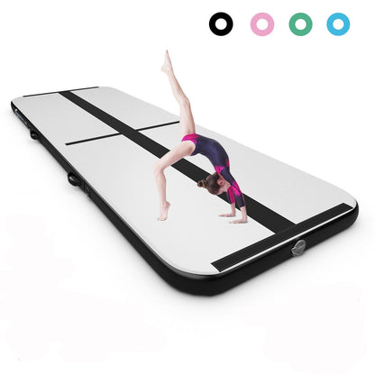 10 Feet Inflatable Gymnastic Tumbling Mat with Electric Pump