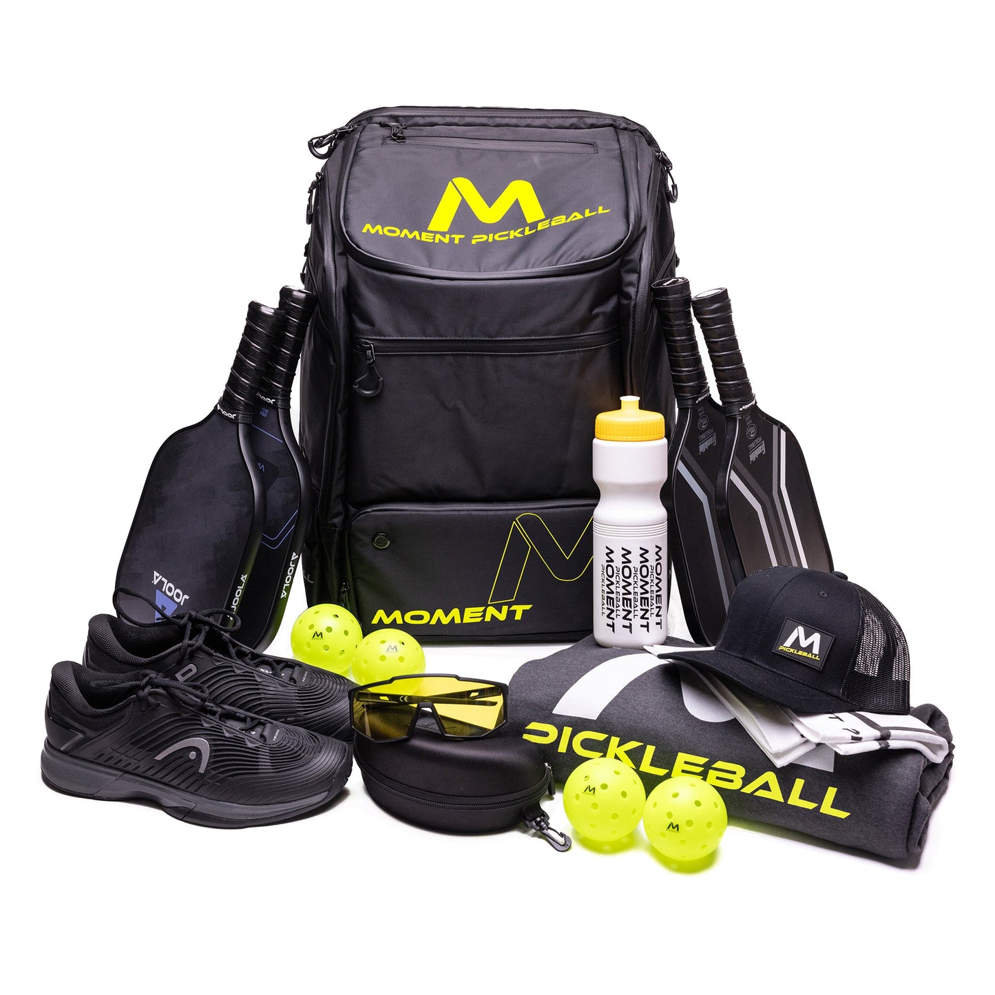 Pickleball Travel Bag MW-PRO Black/Yellow