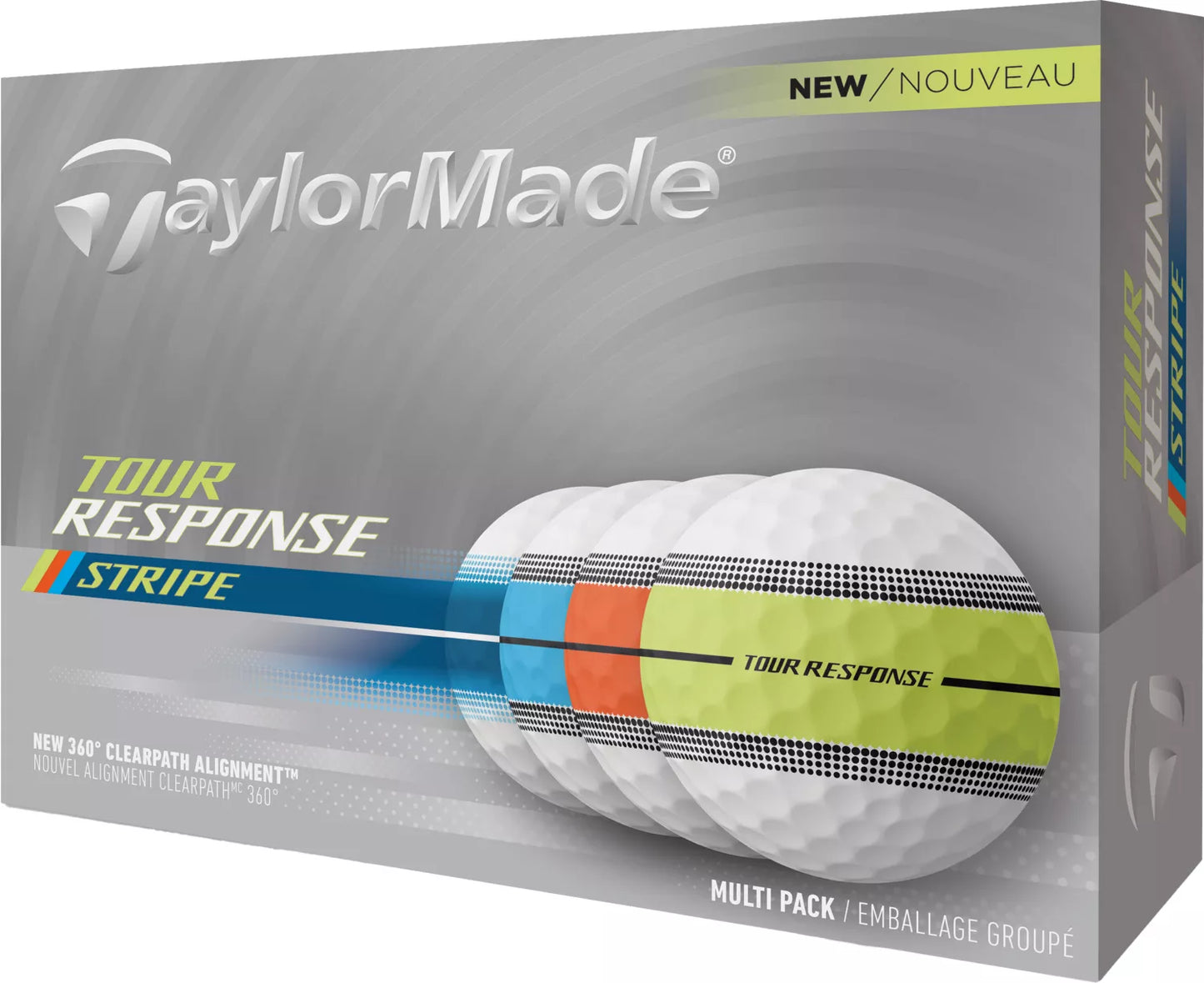 TaylorMade 2025 Tour Response Multicolor Golf Balls