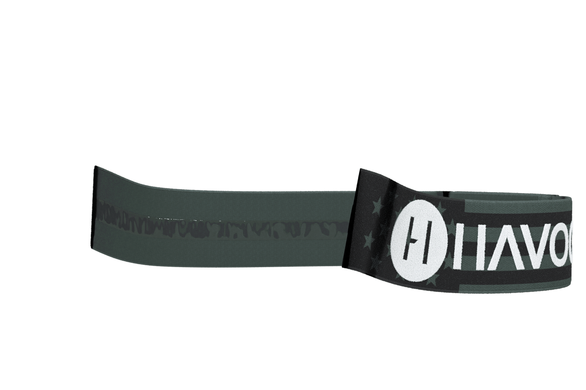 Black Flag Goggle Straps