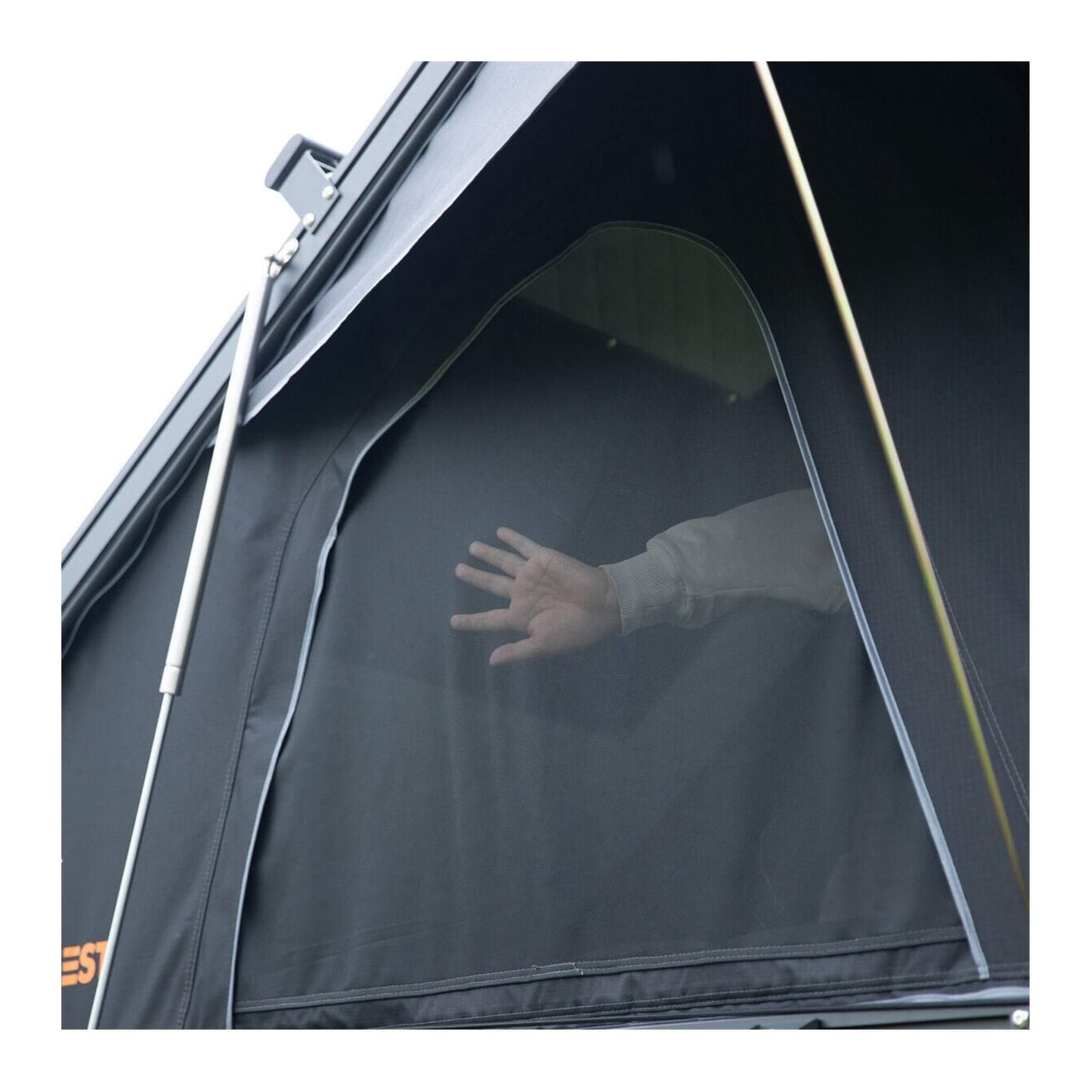 Large 2-3 Person Outdoor Waterproof Car SUV Rooftop Camping Hiking Tent 83-Inch