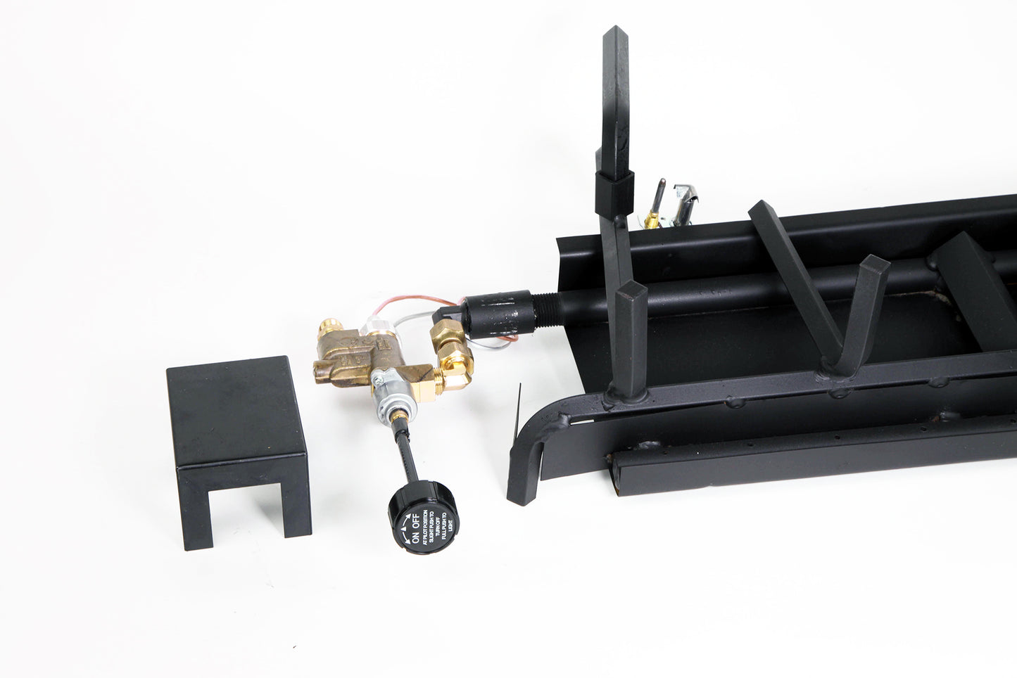 18" Indoor Assembled Two Burner Gas Burners
