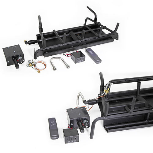 60" Indoor Assembled Two Burner Gas Burners