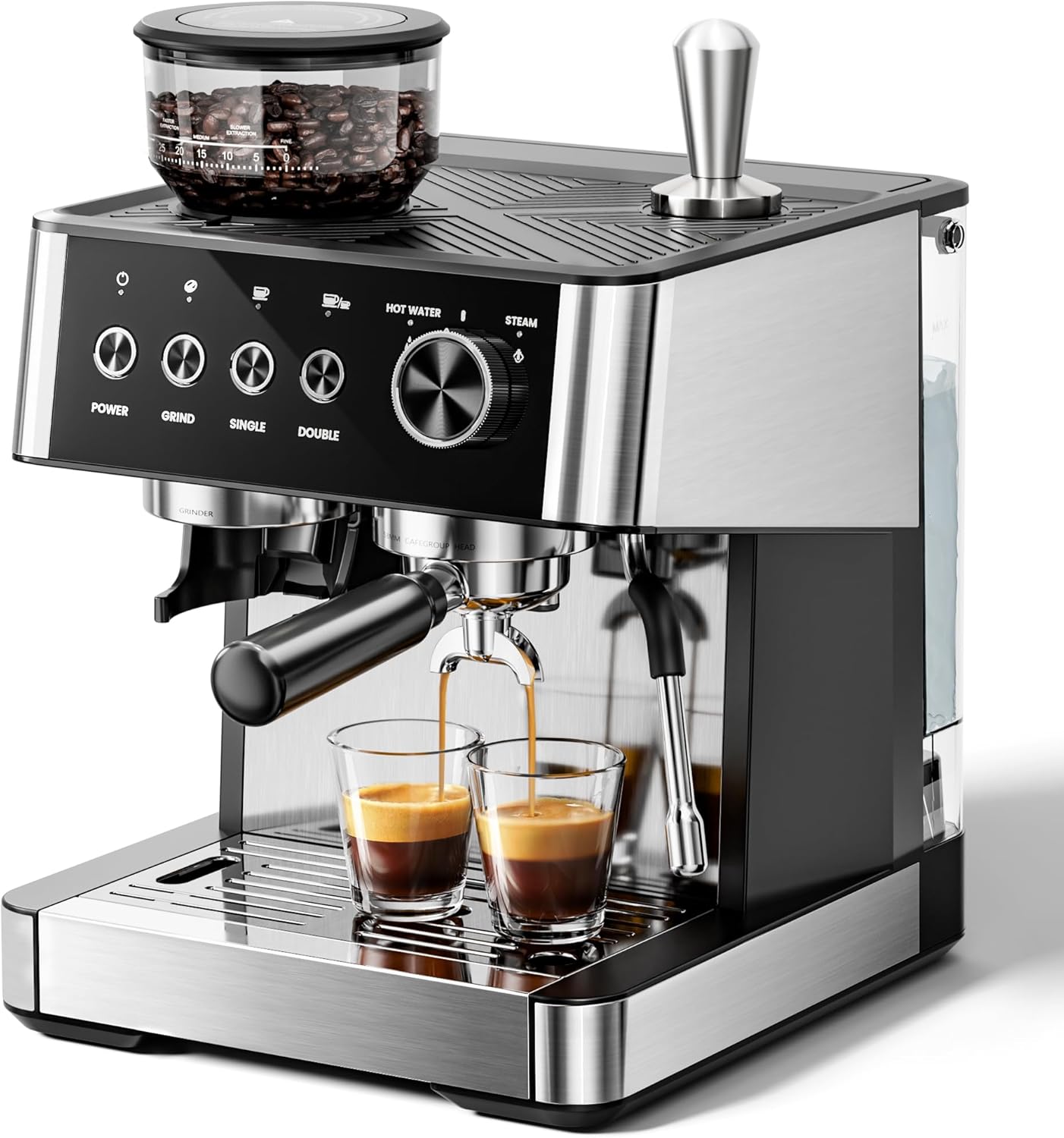 20 Bar Espresso Machines with Grinder
