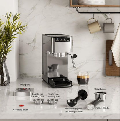 20 Bar Espresso Machines with Grinder
