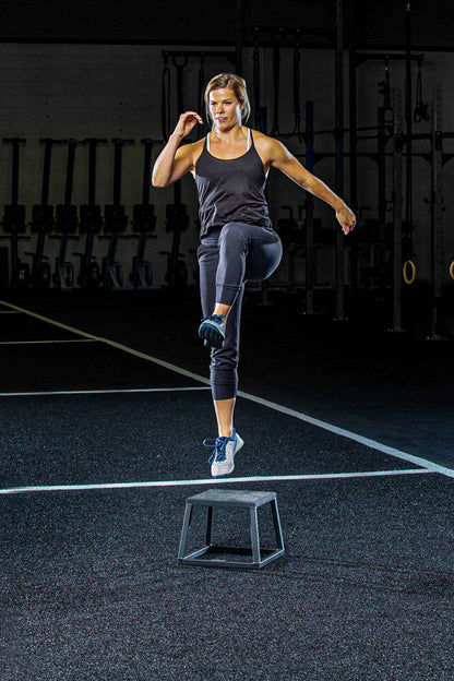 Steel Plyo Boxes – Heavy-Duty Plyometric Jump Platforms with Anti-Slip Rubber Top – Available in 12", 18", and 24" Heights – Stackable, Stable, Built for Strength and Conditioning