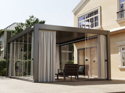 Curtain for Glass Door for FlexPatio Pergola