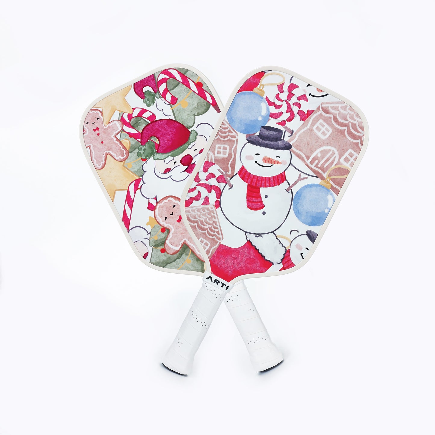 ARTI Fiberglass "Christmas Edition" Pickleball Paddle Set