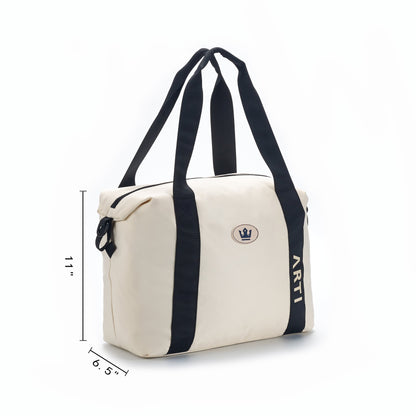 ARTI Cream Duffel Bag