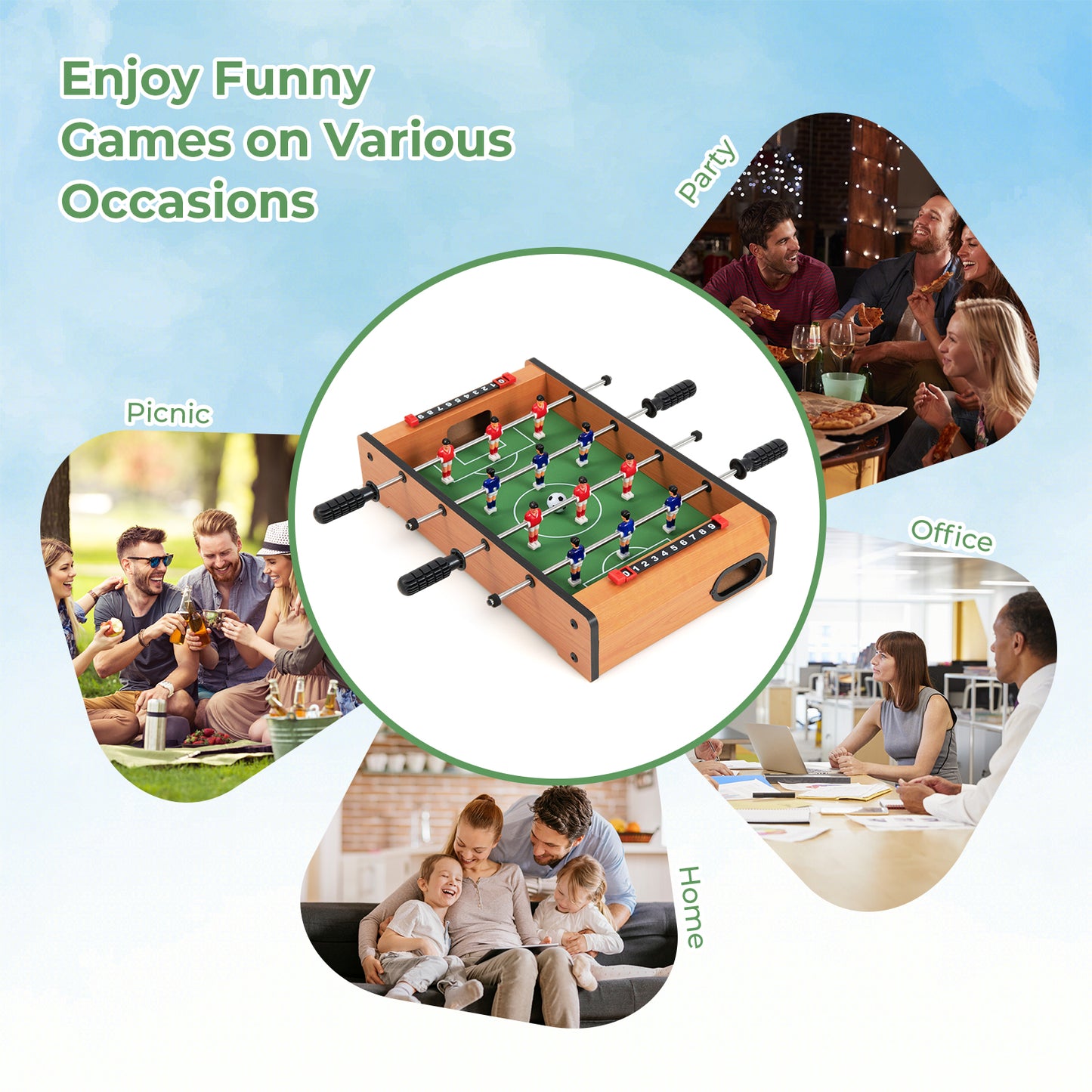 20 Inch Indoor Competition Game Soccer Table