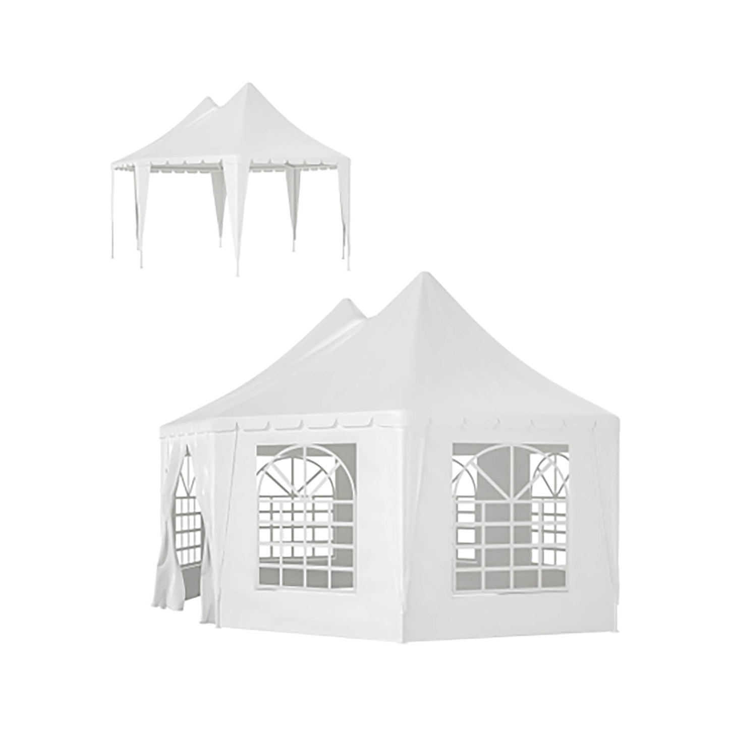20' x 15' FT Alora Extra Large Heavy-Duty Outdoor Waterproof Party, Wedding Tent With Steel Frame