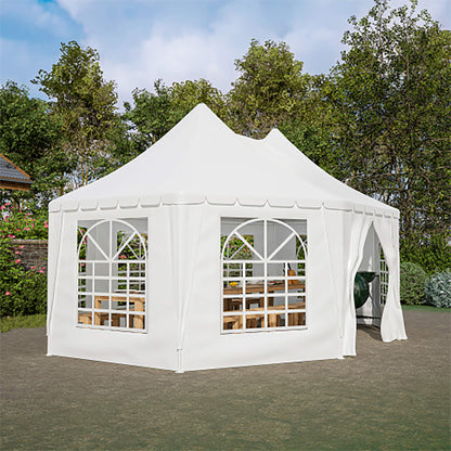 20' x 15' FT Alora Extra Large Heavy-Duty Outdoor Waterproof Party, Wedding Tent With Steel Frame