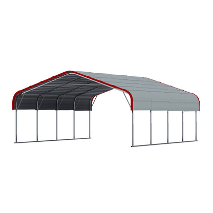 20FT x 20FT Outdoor Metal Carport