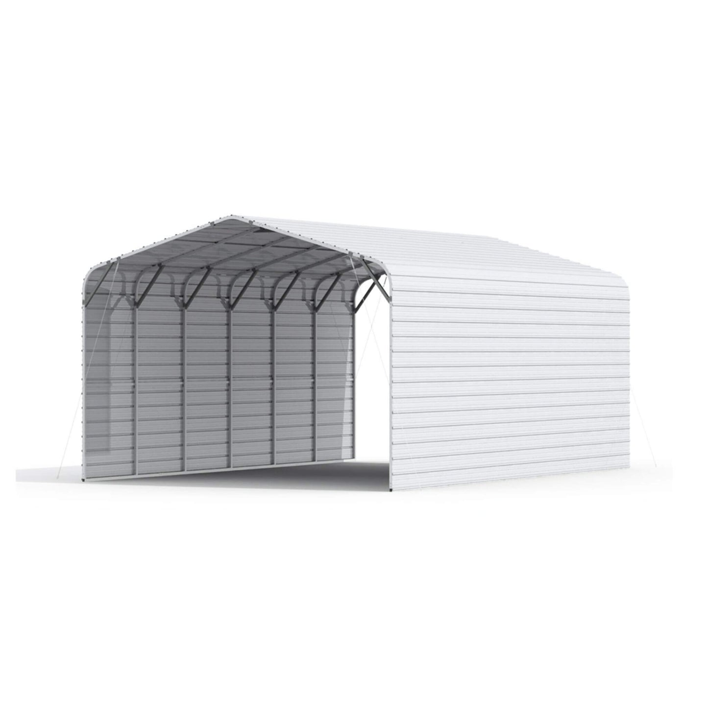 20FT x 30FT Heavy-Duty Outdoor Galvanized Steel Carport