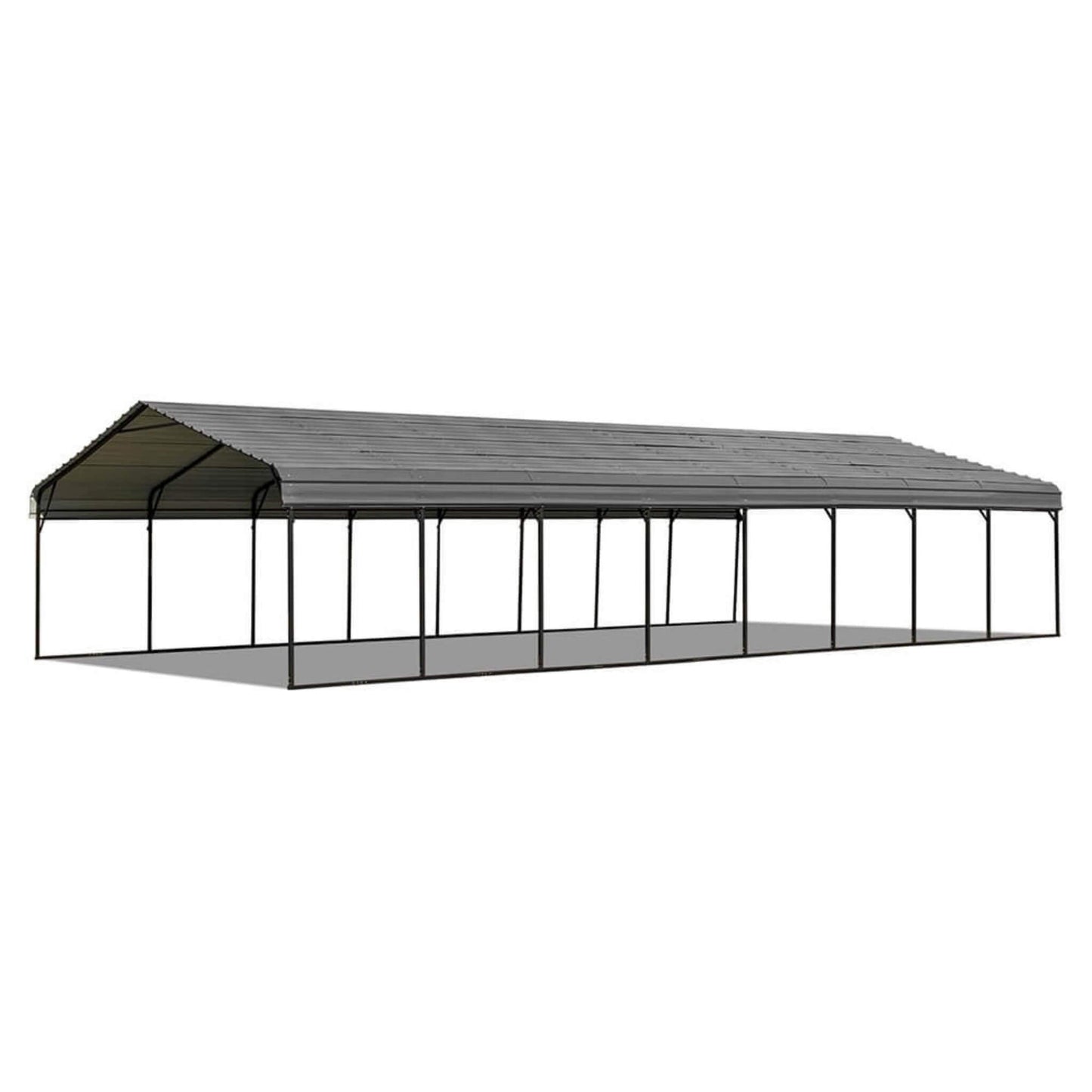 20' x 40' FT Alora Extra Large Heavy Duty Four Car Outdoor Metal Carport Canopy