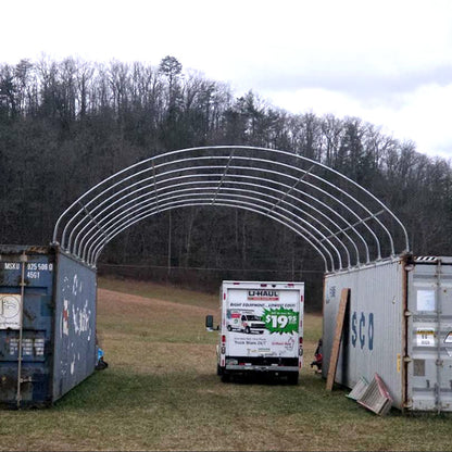 20FT x 40FT Shipping Container Canopy Shelter