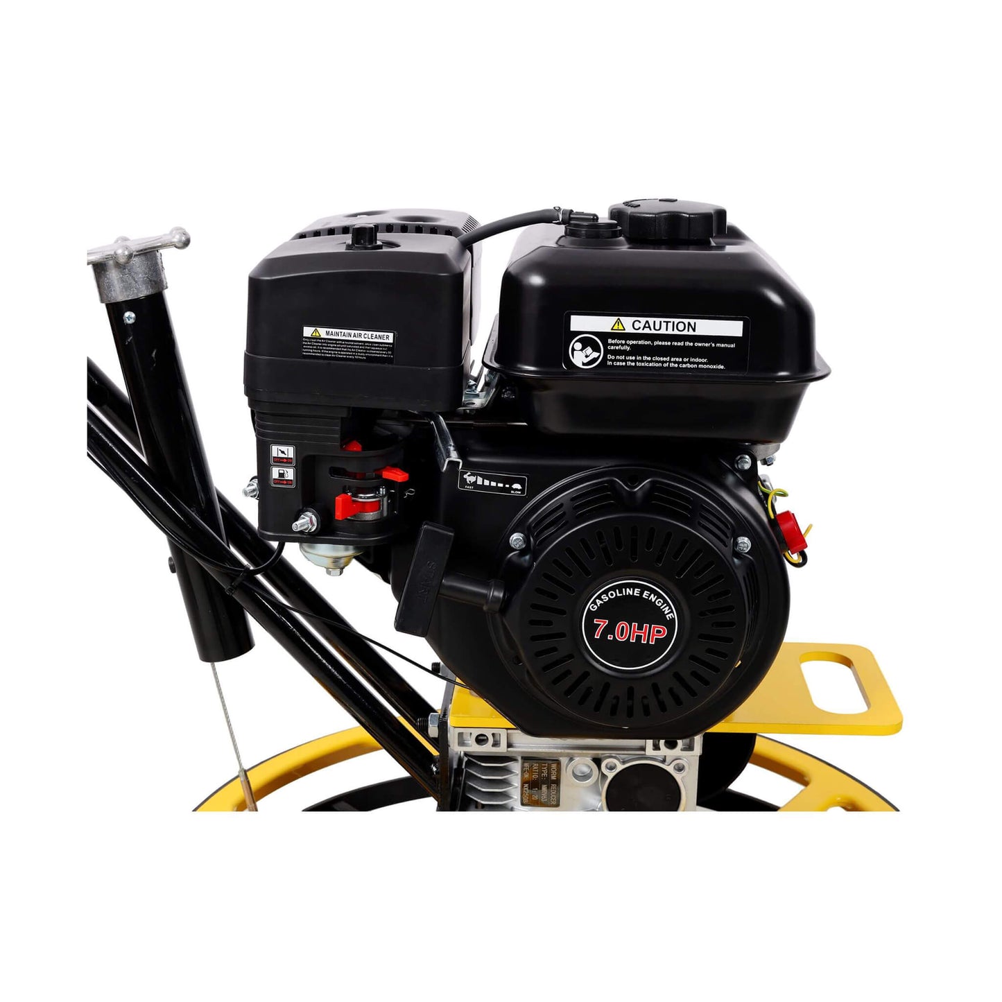 22-Inch 7HP Gas-Powered Walk-Behind Concrete Surface Finisher